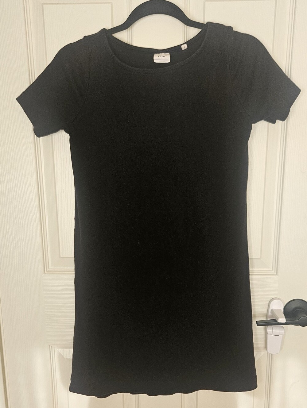 KOTN Black T-Shirt Dress